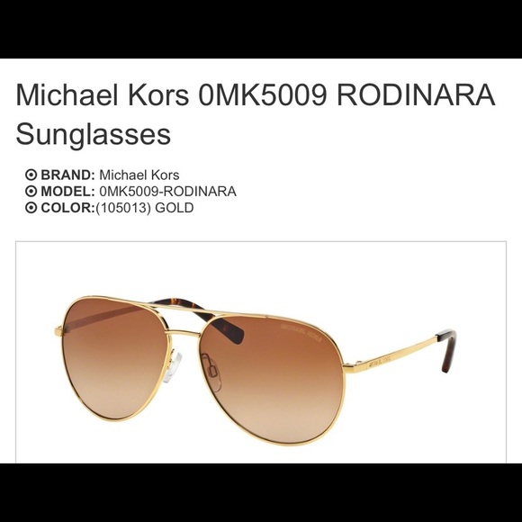 Michael Kors Rodinara Sunglasses - Picture 2 of 3